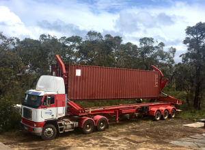 40ft Customers Own Container - Moving Melbourne to Eagle Bay WA - Interstate Removal - Shipping Container Moves - Australian Container Removals Self Pack